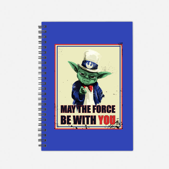 May The Force Be With You-None-Dot Grid-Notebook-fanfabio