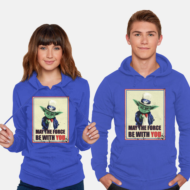 May The Force Be With You-Unisex-Pullover-Sweatshirt-fanfabio