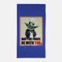 May The Force Be With You-None-Beach-Towel-fanfabio