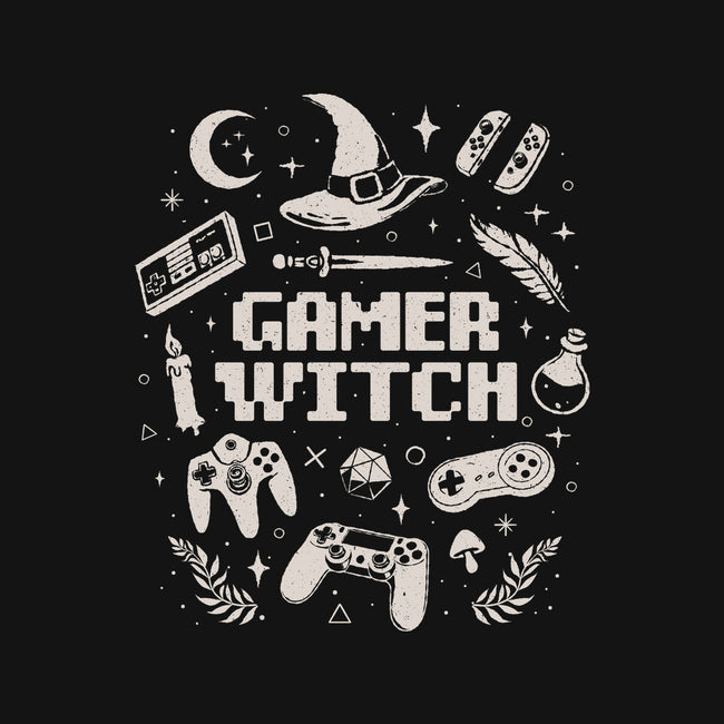 Gamer Witch-Youth-Crew Neck-Sweatshirt-eduely