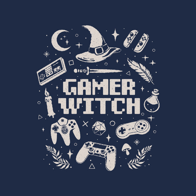 Gamer Witch-None-Removable Cover w Insert-Throw Pillow-eduely