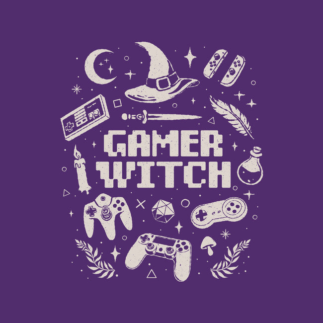 Gamer Witch-None-Basic Tote-Bag-eduely