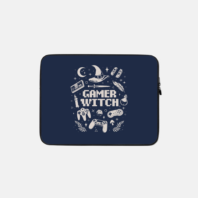 Gamer Witch-None-Zippered-Laptop Sleeve-eduely