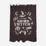 Gamer Witch-None-Polyester-Shower Curtain-eduely