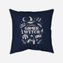 Gamer Witch-None-Removable Cover w Insert-Throw Pillow-eduely