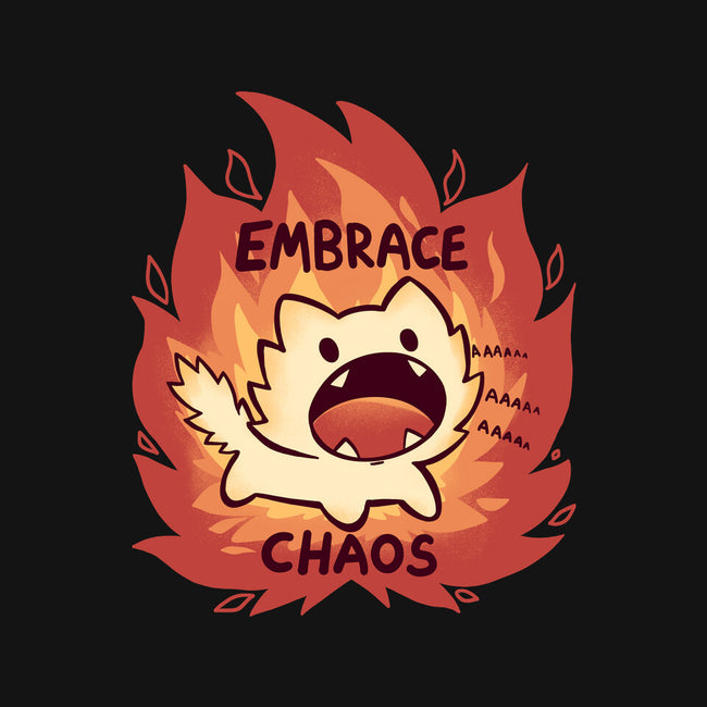 Embrace Chaos-None-Fleece-Blanket-TechraNova