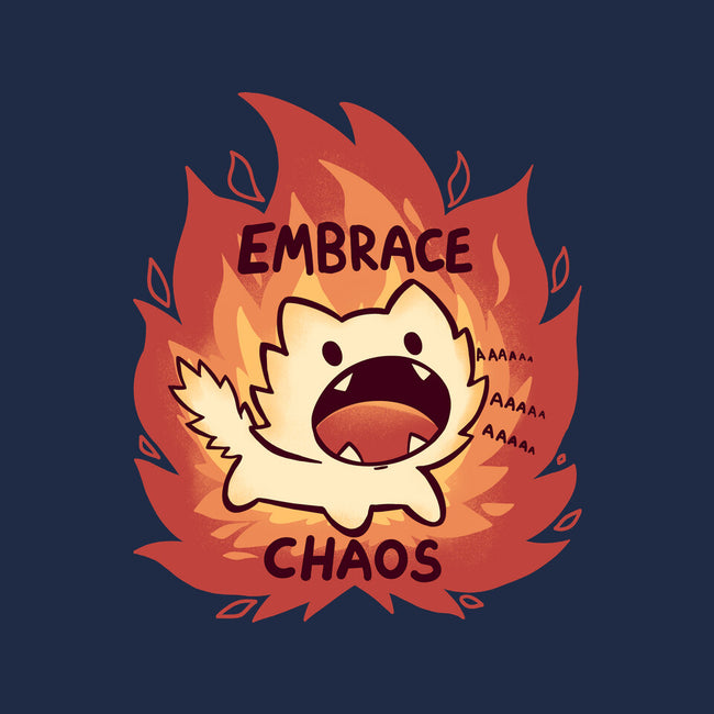 Embrace Chaos-None-Removable Cover-Throw Pillow-TechraNova