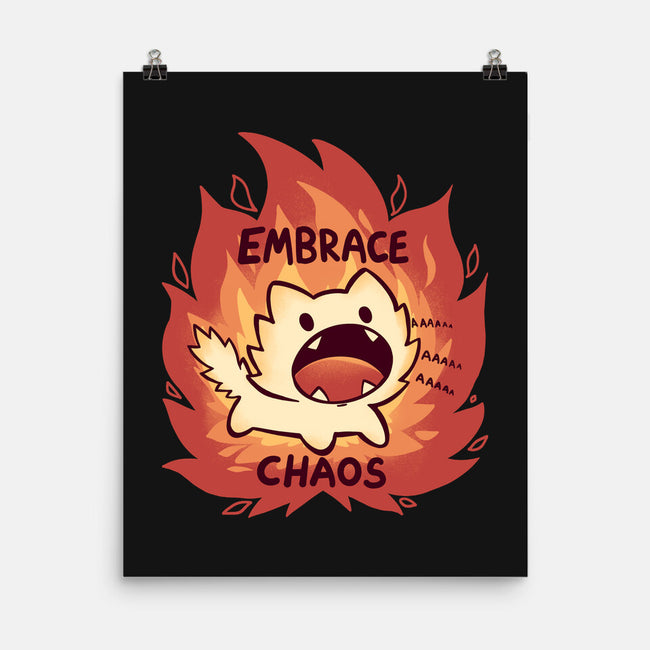 Embrace Chaos-None-Matte-Poster-TechraNova