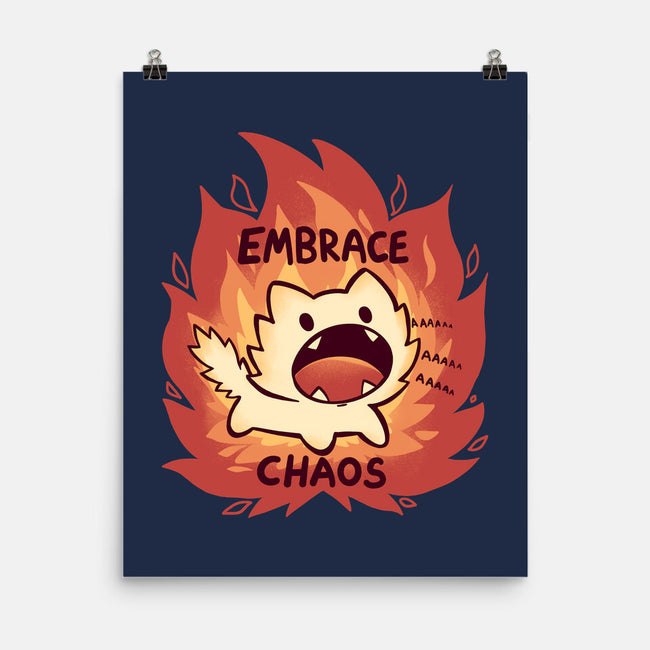 Embrace Chaos-None-Matte-Poster-TechraNova