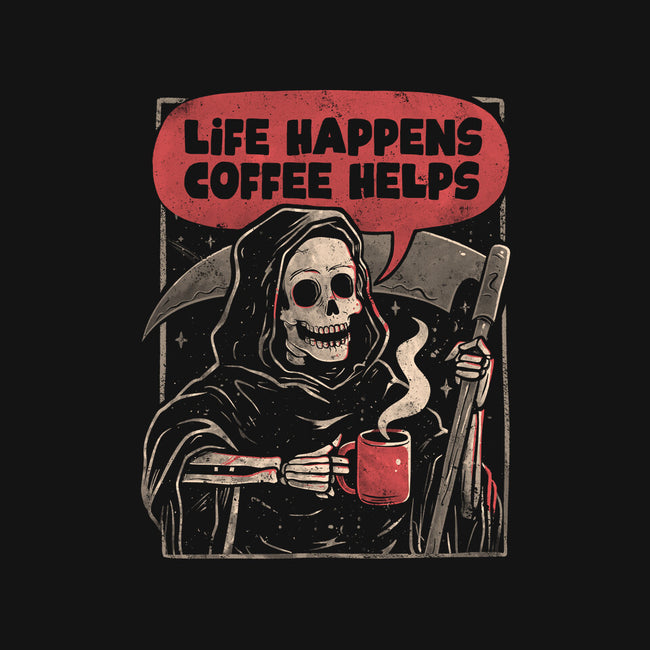 Life Happens Coffee Helps-Mens-Heavyweight-Tee-eduely