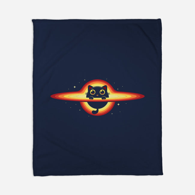 Kitty Event Horizon-None-Fleece-Blanket-erion_designs