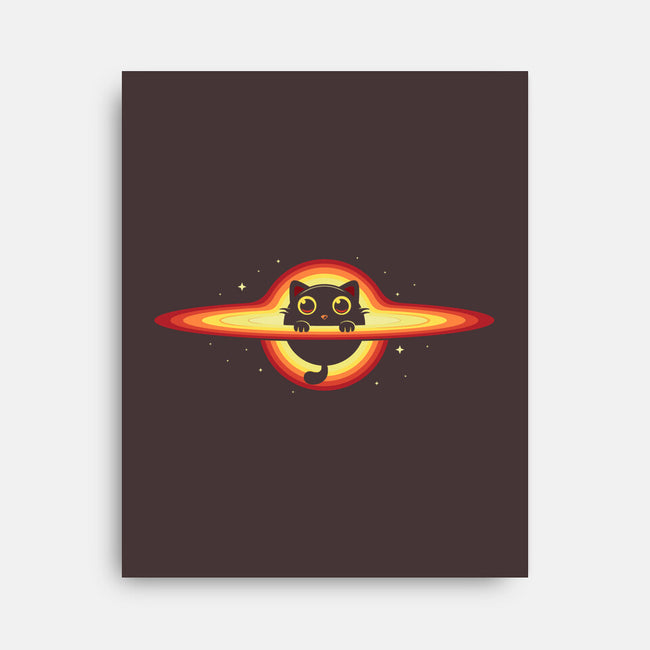 Kitty Event Horizon-None-Stretched-Canvas-erion_designs