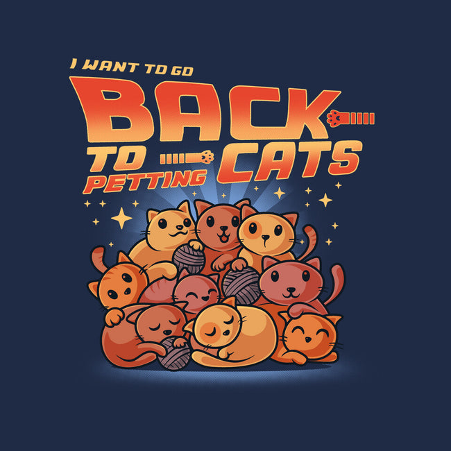 Back To Petting Cats-Mens-Heavyweight-Tee-erion_designs
