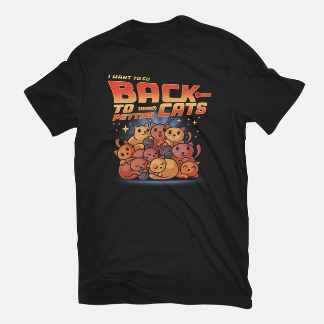 Back To Petting Cats-Youth-Basic-Tee-erion_designs