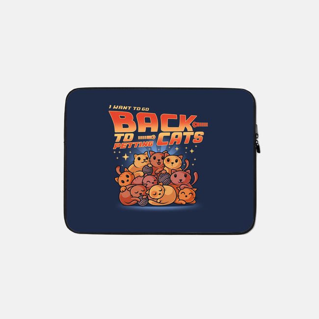 Back To Petting Cats-None-Zippered-Laptop Sleeve-erion_designs