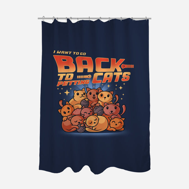 Back To Petting Cats-None-Polyester-Shower Curtain-erion_designs