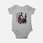 Merc Portrait Sumi-e-Baby-Basic-Onesie-DrMonekers