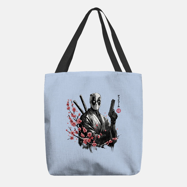 Merc Portrait Sumi-e-None-Basic Tote-Bag-DrMonekers