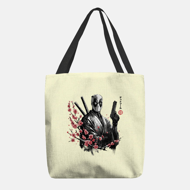 Merc Portrait Sumi-e-None-Basic Tote-Bag-DrMonekers