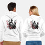 Merc Portrait Sumi-e-Unisex-Zip-Up-Sweatshirt-DrMonekers