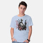 Merc Portrait Sumi-e-Mens-Basic-Tee-DrMonekers