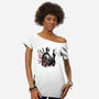 Merc Portrait Sumi-e-Womens-Off Shoulder-Tee-DrMonekers