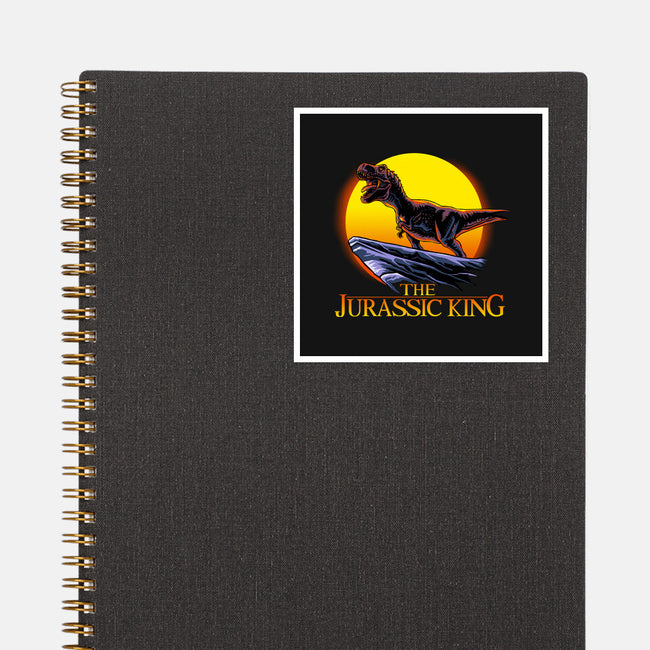 Jurassic King-None-Glossy-Sticker-daobiwan