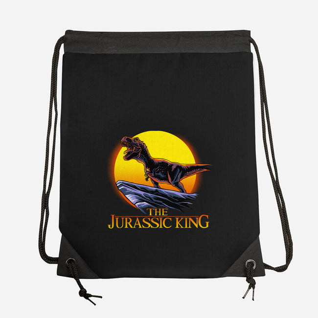 Jurassic King-None-Drawstring-Bag-daobiwan