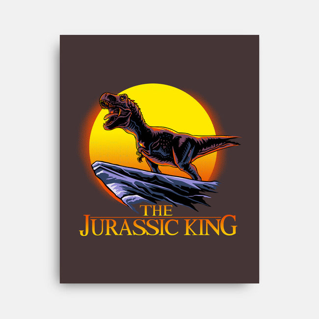 Jurassic King-None-Stretched-Canvas-daobiwan