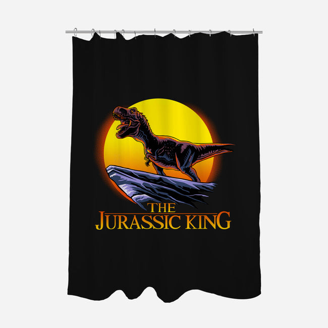 Jurassic King-None-Polyester-Shower Curtain-daobiwan