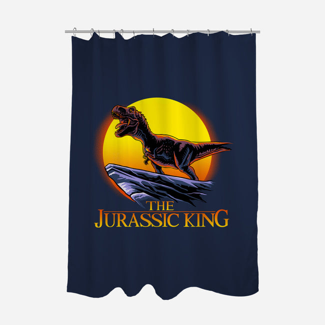 Jurassic King-None-Polyester-Shower Curtain-daobiwan