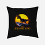 Jurassic King-None-Non-Removable Cover w Insert-Throw Pillow-daobiwan