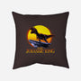 Jurassic King-None-Non-Removable Cover w Insert-Throw Pillow-daobiwan