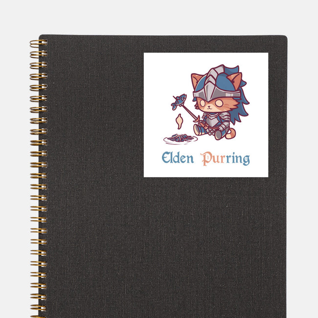 Elden Purring-None-Glossy-Sticker-Dokimons