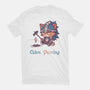 Elden Purring-Womens-Fitted-Tee-Dokimons