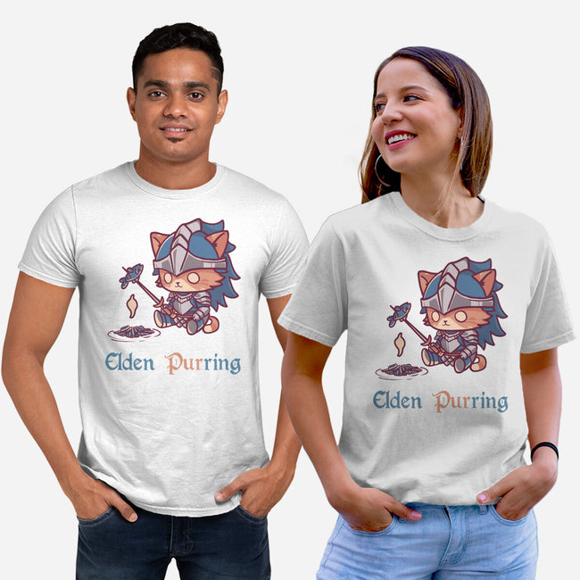 Elden Purring-Unisex-Basic-Tee-Dokimons