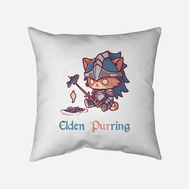 Elden Purring-None-Removable Cover w Insert-Throw Pillow-Dokimons