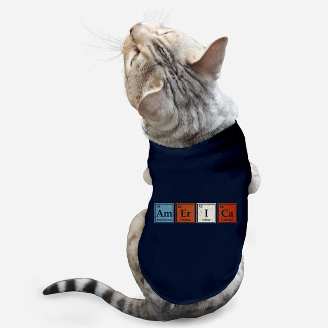 Patriotism Is Elemental-Cat-Basic-Pet Tank-kg07