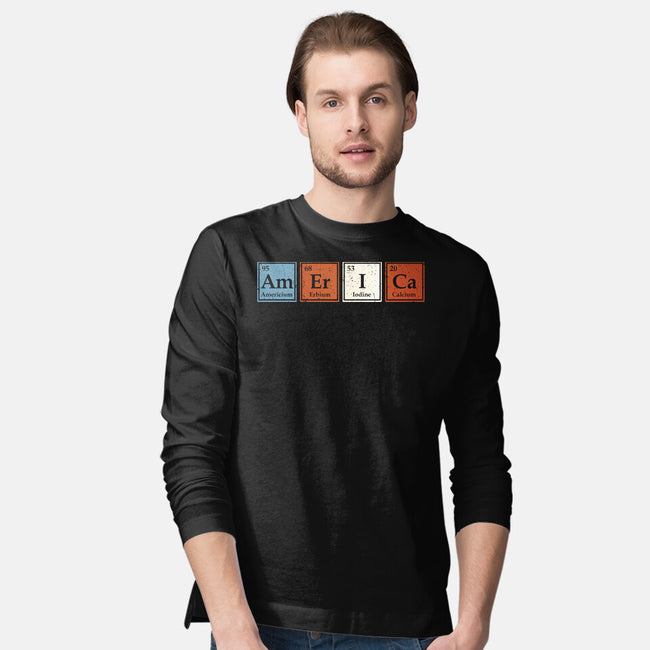 Patriotism Is Elemental-Mens-Long Sleeved-Tee-kg07