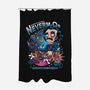 Poe's Neverm-o's-None-Polyester-Shower Curtain-Adrianne D