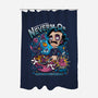 Poe's Neverm-o's-None-Polyester-Shower Curtain-Adrianne D