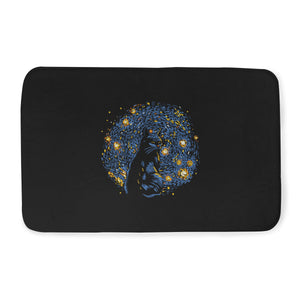 Starry Night Black Cat