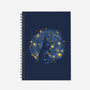 Starry Night Black Cat-None-Dot Grid-Notebook-tobefonseca