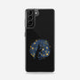 Starry Night Black Cat-Samsung-Snap-Phone Case-tobefonseca