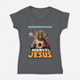 Savior-Womens-V-Neck-Tee-Dairan