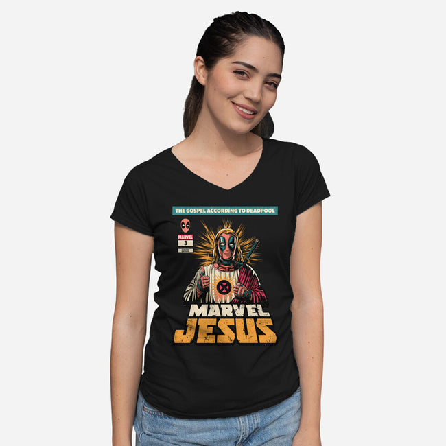 Savior-Womens-V-Neck-Tee-Dairan