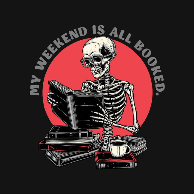 Weekend Reader-Womens-V-Neck-Tee-glitchygorilla