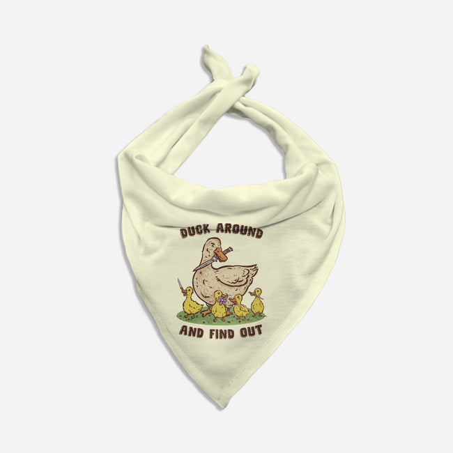 Duck Around-Cat-Bandana-Pet Collar-kg07