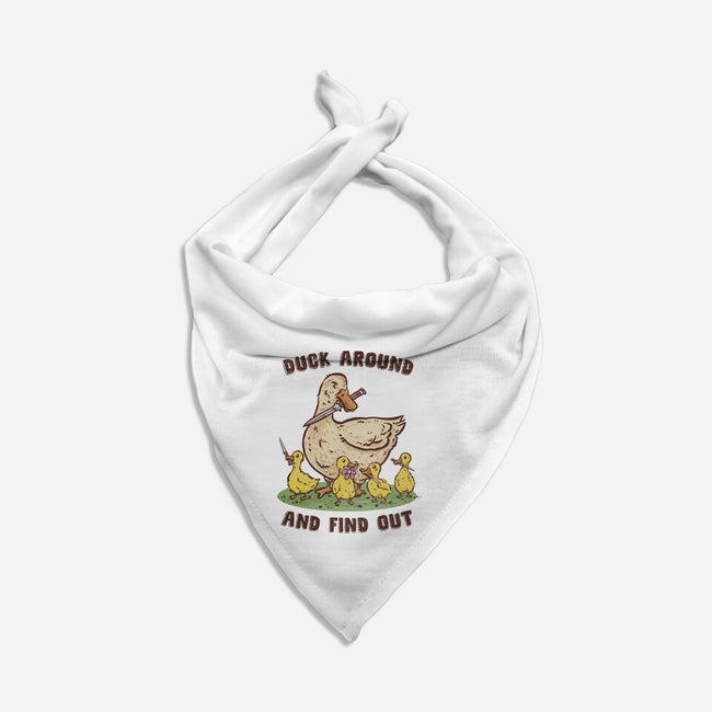 Duck Around-Cat-Bandana-Pet Collar-kg07