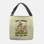 Duck Around-None-Adjustable Tote-Bag-kg07